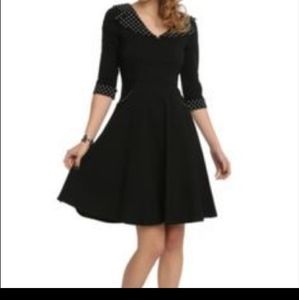 Hell Bunny Vixen  pin up rockabilly dress small